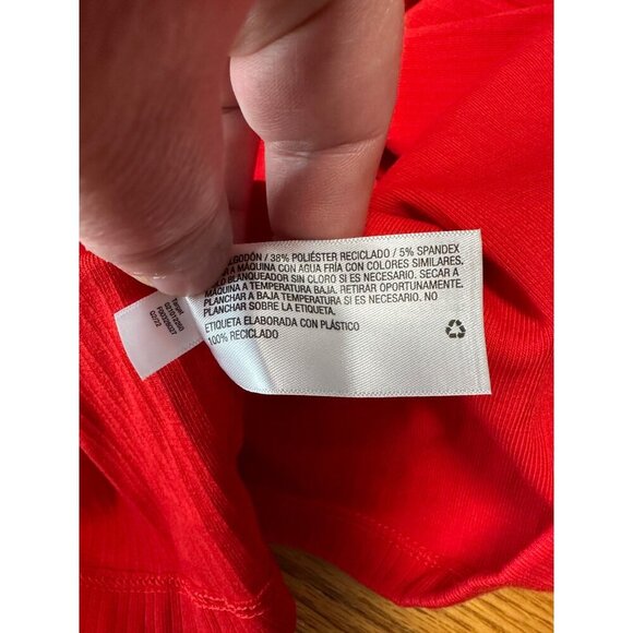 Ava & Viv Long Sleeve Scoop Neck Textured T-Shirt Size 2X - Picture 6 of 7